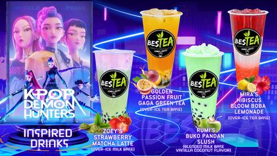 Kpop Demon Hunters Inspired Drinks