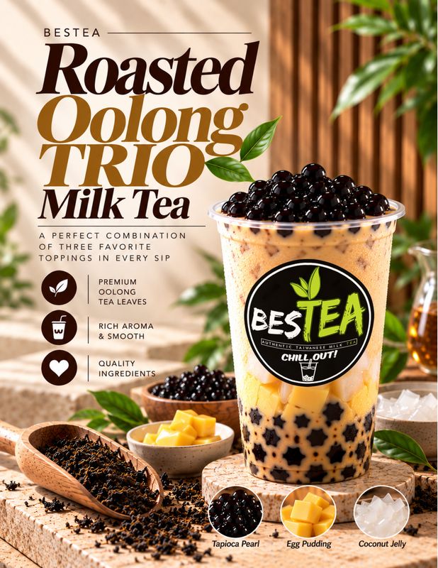 Roasted Oolong TRIO (Jumbo)