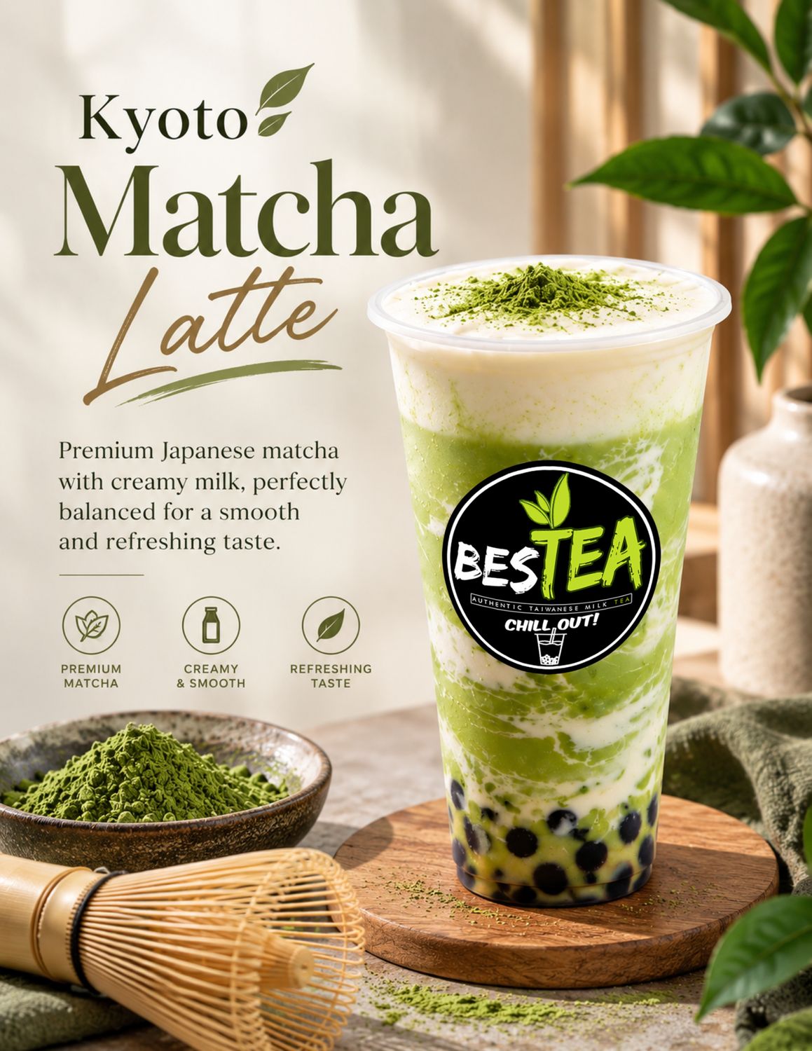 Kyoto Matcha Latte (Jumbo)