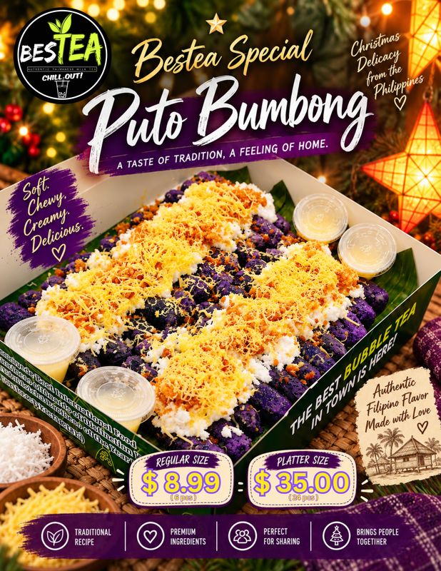 Bestea Special Puto Bumbong (PLATTER)
