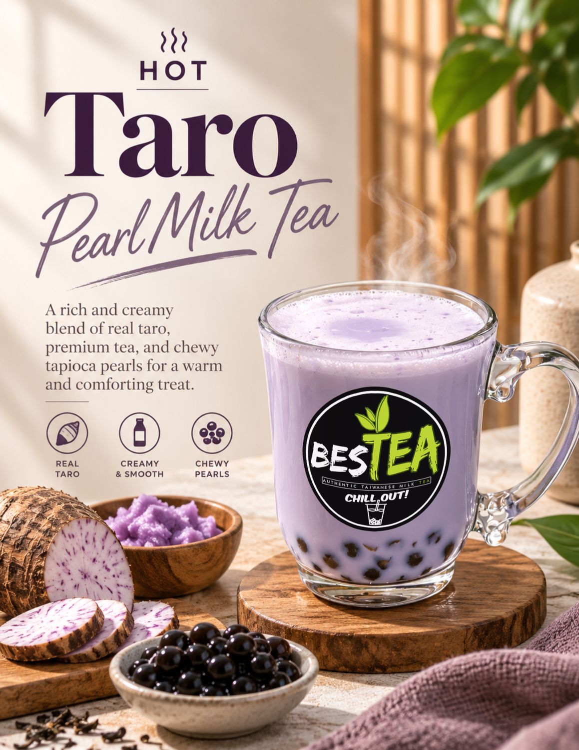 {HOT!} Taro Pearl (Jumbo)