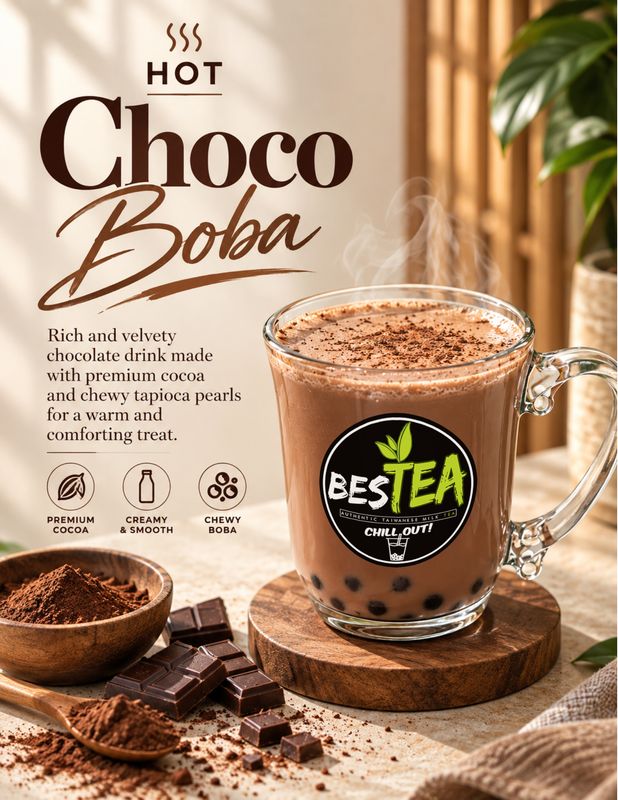 {HOT!} Hot Choco Boba (Jumbo)