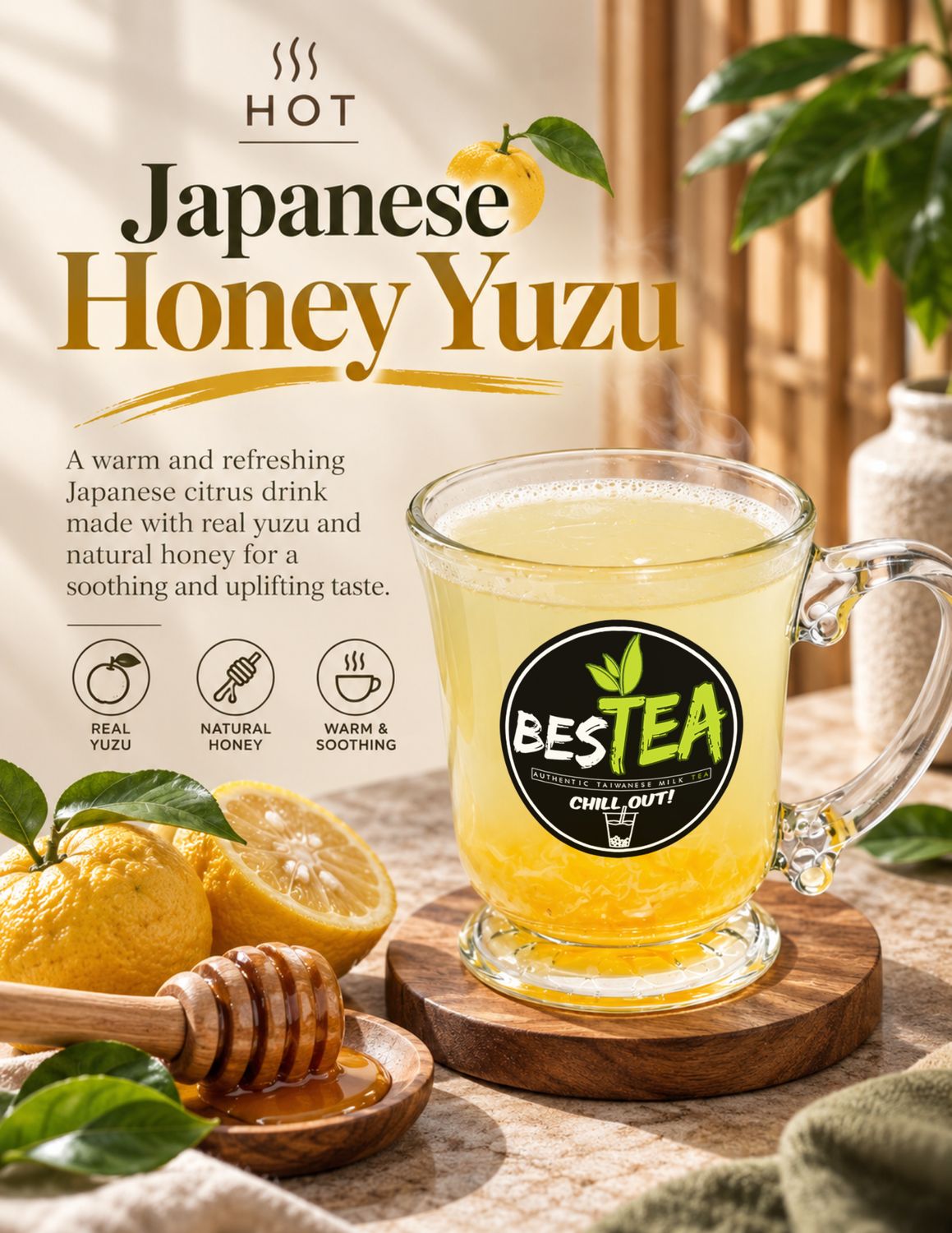 {HOT!} Japanese Honey Yuzu (Jumbo)