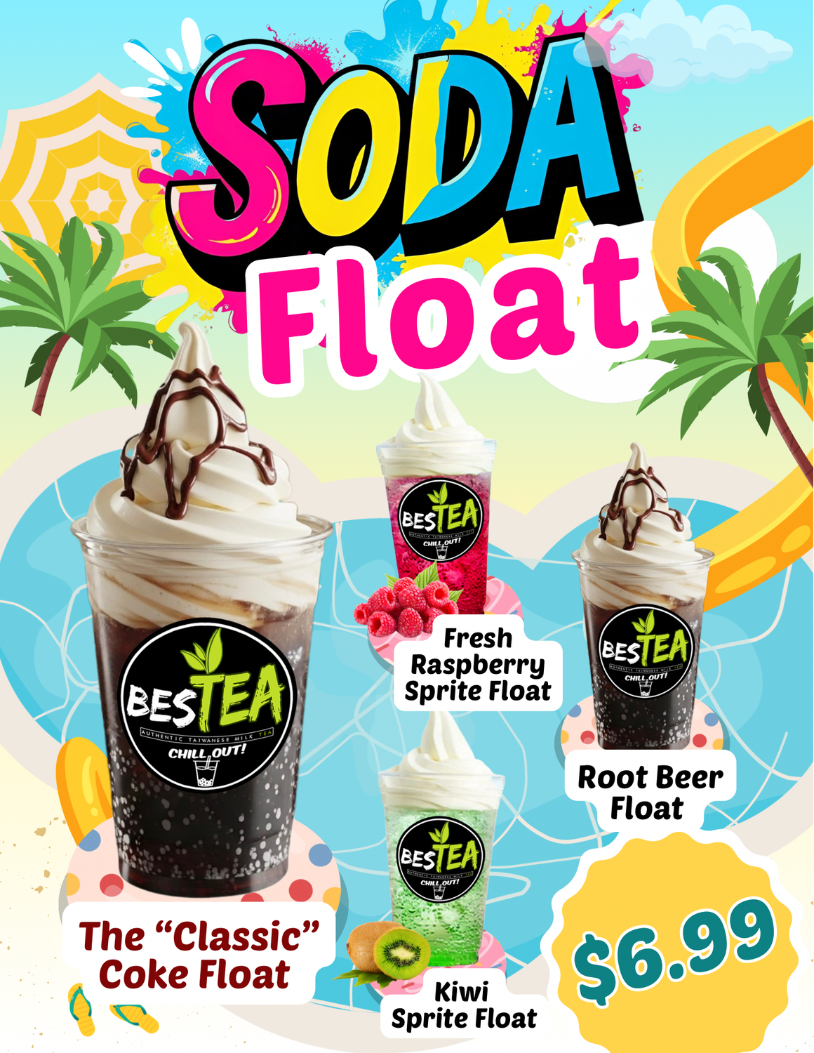 Raspberry Sprite Float (Jumbo)