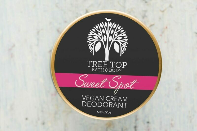 Tree Top Bath & Body: Sweet Spot Vegan Cream Deodorant