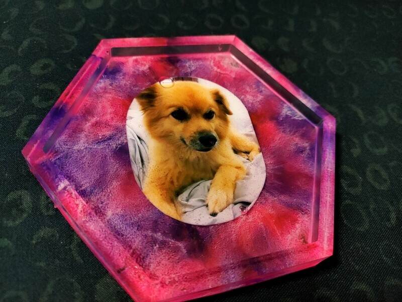 Handmade Resin Coaster