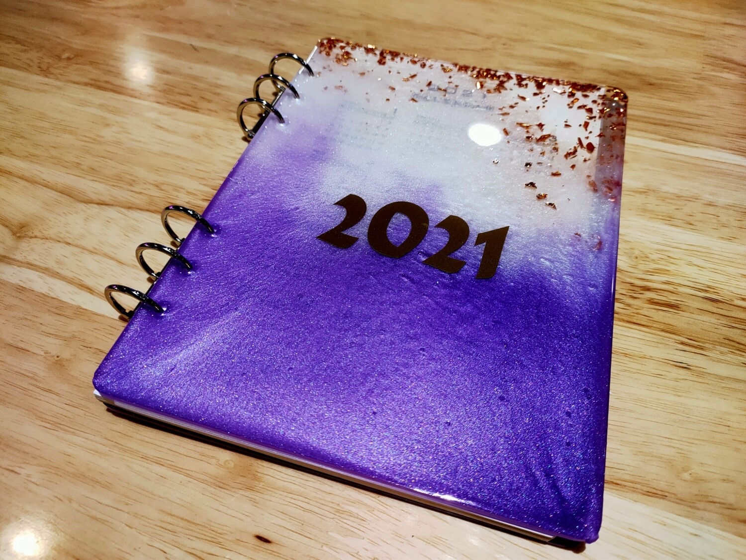 Handmade Resin Notebook/Planner