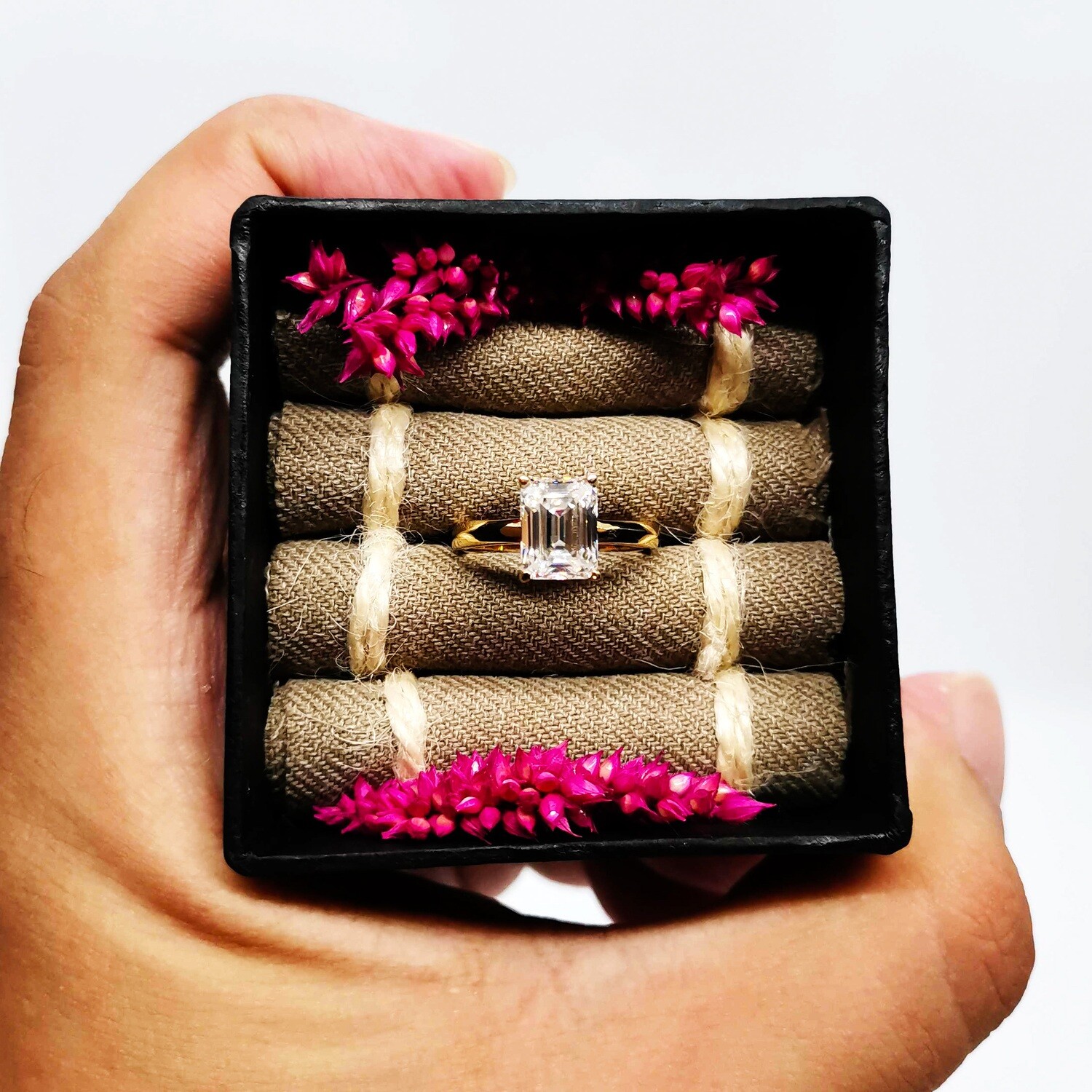 Emerald Cut Engagement Ring (Esmeralda)