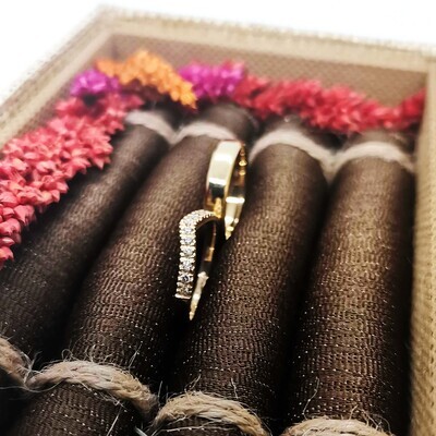 Solid Gold Wedding Rings (Veena)