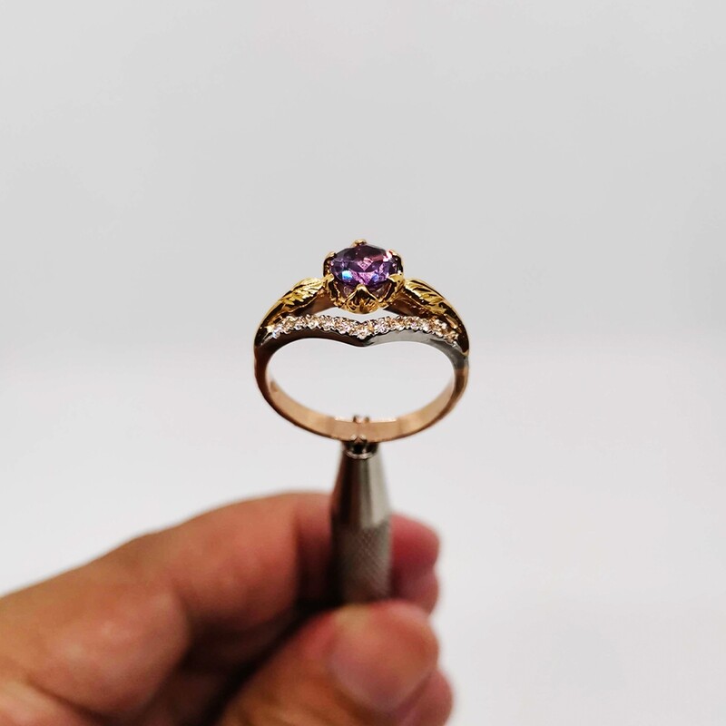 Nature-Inspired Engagement Ring (Aranyani)