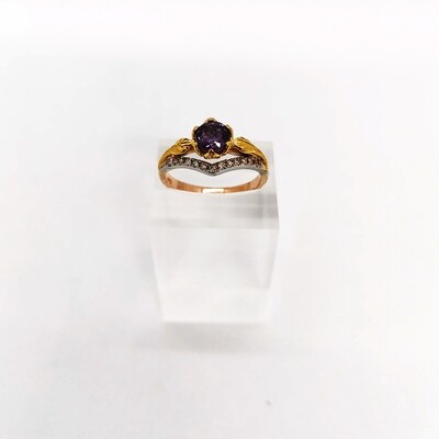 Nature-Inspired Engagement Ring (Aranyani)