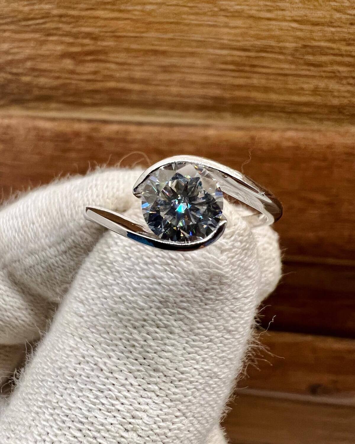 Diamond Engagement Ring (Anya)