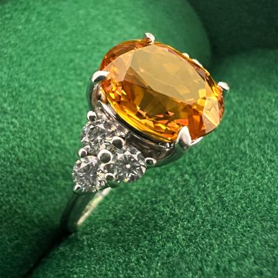 Citrine Gemstone Ring (Sahara) Citrine Gemstone Ring (Sahara)
