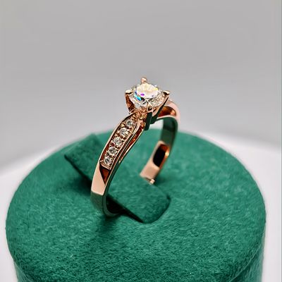 PavΓ© Solitaire Engagement Ring (Igme) PavΓ© Solitaire Engagement Ring (Igme)