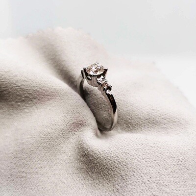 Minimalist Engagement Ring (Lena)