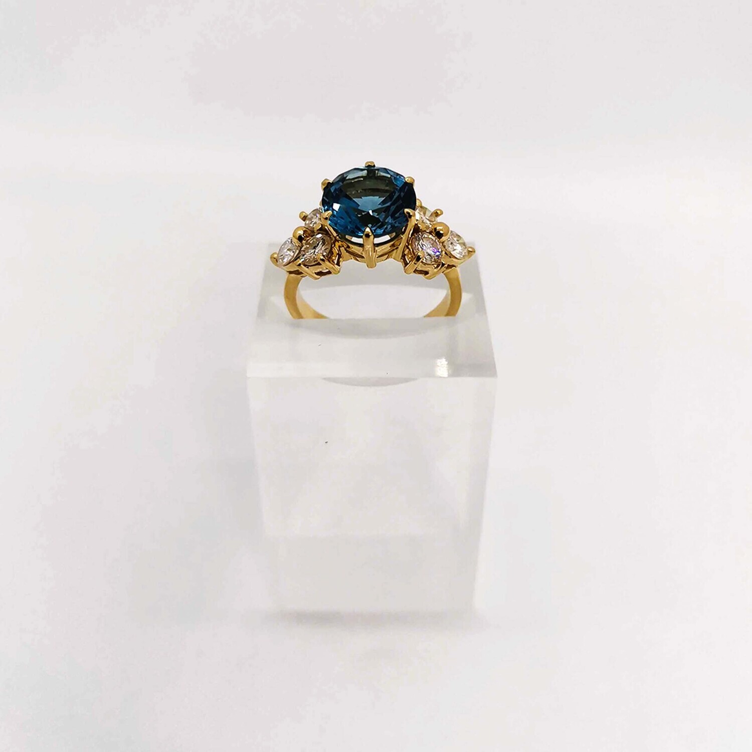 3 carat Authentic Aquamarine Ring
 (Liezl)