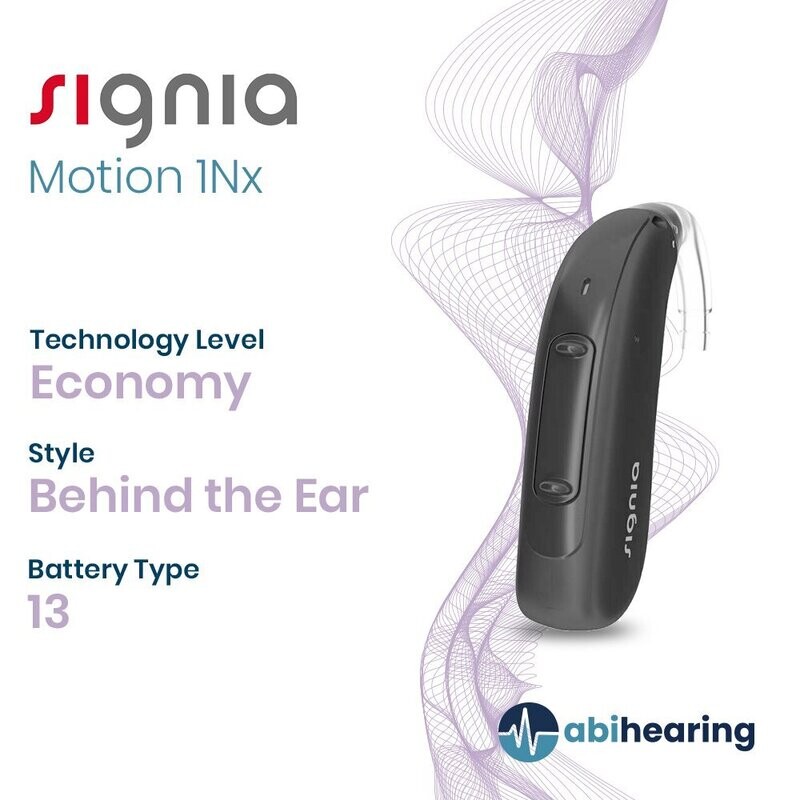 Signia Motion 1Nx 13 BTE Hearing Aid