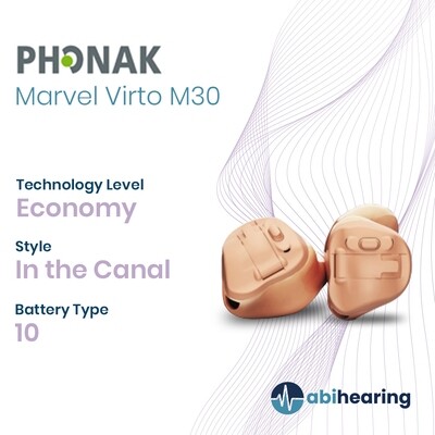 Phonak Marvel Virto M 30 10 IC Hearing Aid