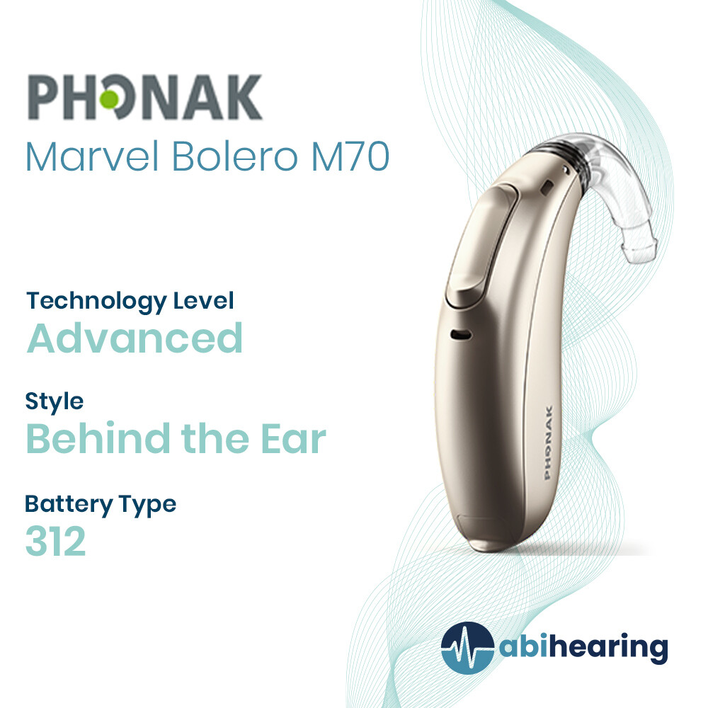 Phonak Marvel Bolero M 70 312 BTE Hearing Aid