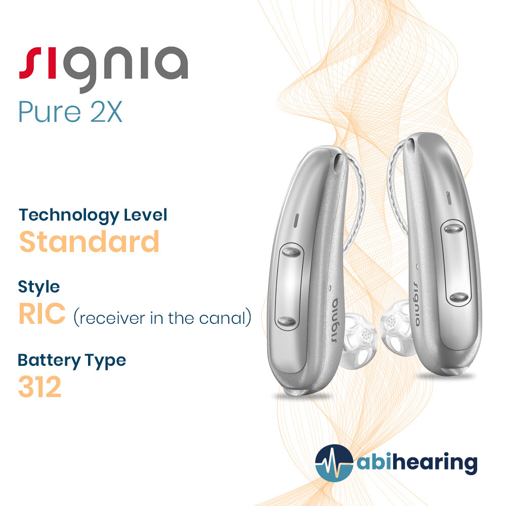Signia Pure 2X 312 RIC Hearing Aid