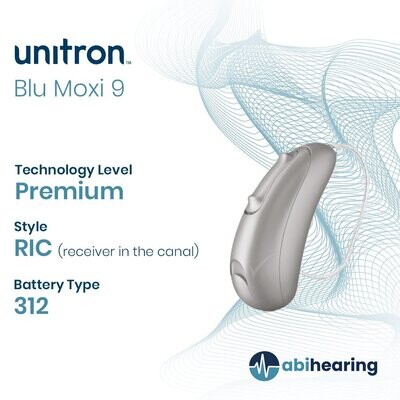 Unitron Blu Moxi 9 312 RIC