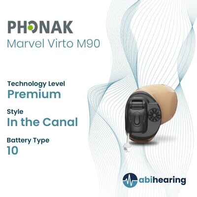 Phonak Marvel Virto M 90 10 IC Hearing Aid