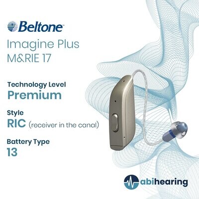 Beltone Imagine Plus M&RIE 17 13 RIC