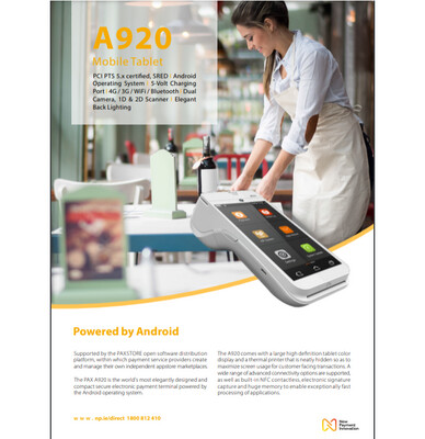 ***New*** Android Payment Tablet