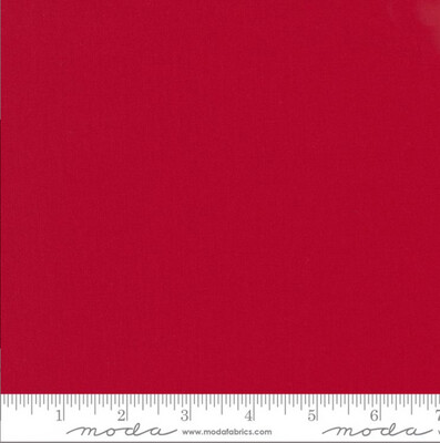 Bella Solids Christmas Red 9900 16 Moda