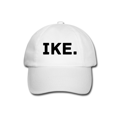 Ike White Cap