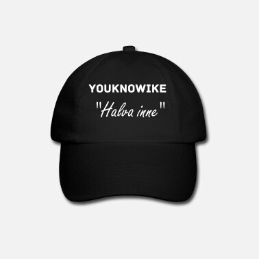 Youknowike &quot;Halva inne&quot; Black cap