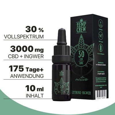 Zitrone/Ingwer (mit 30% CBD) Zitrone/Ingwer (mit 30% CBD)