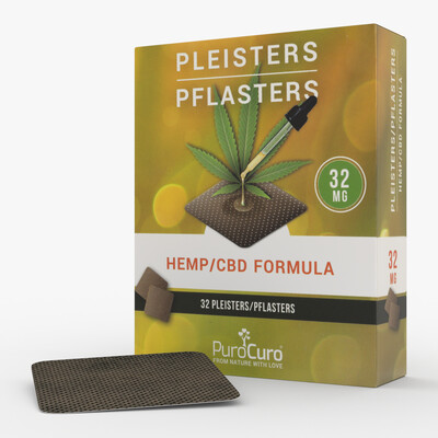 CBD Pflaster 32mg (32 Stück) CBD Pflaster 32mg (32 Stück)