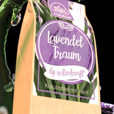 Lavendel Traum - Hanftee