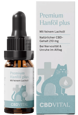 CBD Hanföl für Katzen 10 ml (2,1 %) CBD Hanföl für Katzen 10 ml (2,1 %)