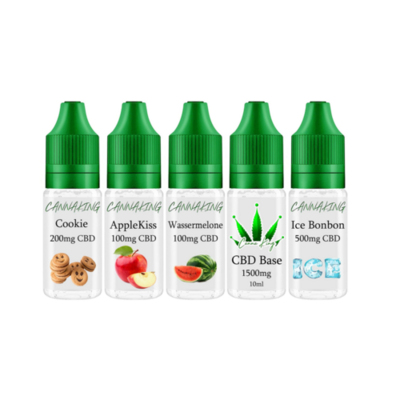 CBD E-Liquids von Cannaking, 10 ml CBD E-Liquids von Cannaking, 10 ml