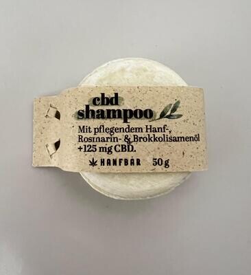 Festes CBD Shampoo mit 125 mg CBD