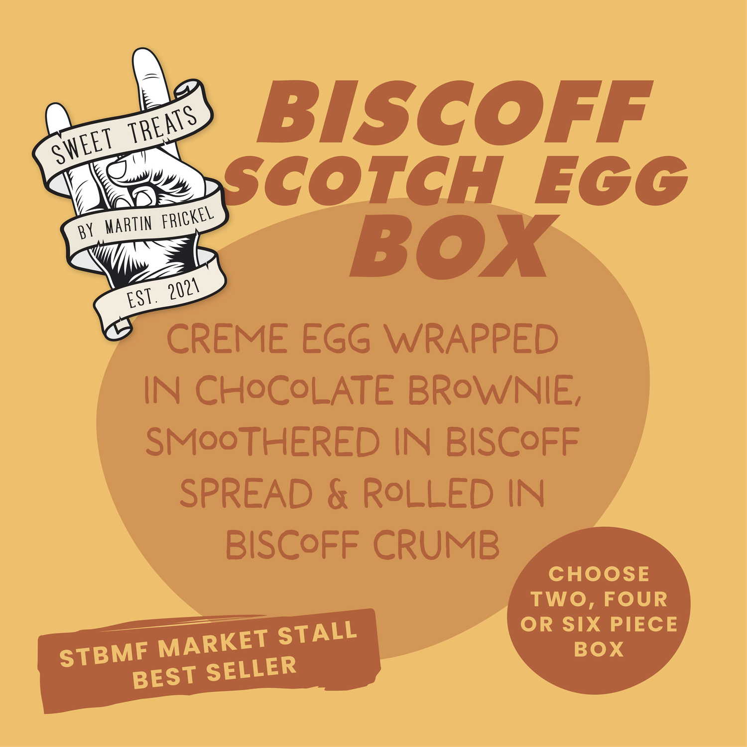BISCOFF SCOTCH EGG BOX