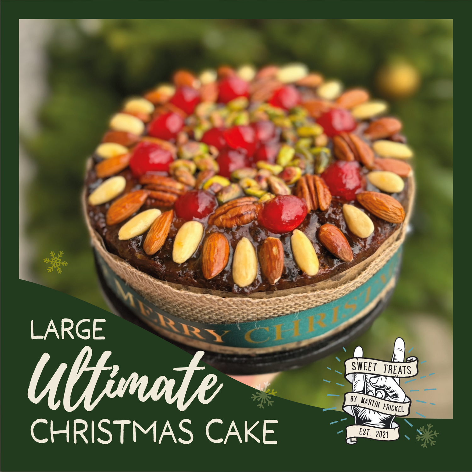 LARGE ULTIMATE CHRISTMAS CAKE  🎄