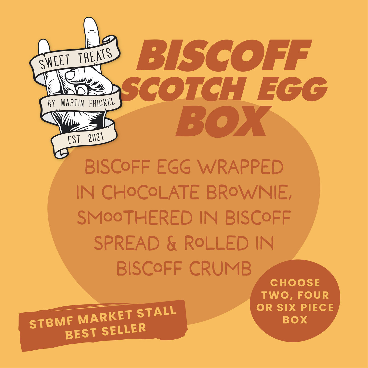 BISCOFF SCOTCH EGG BOX BISCOFF SCOTCH EGG BOX
