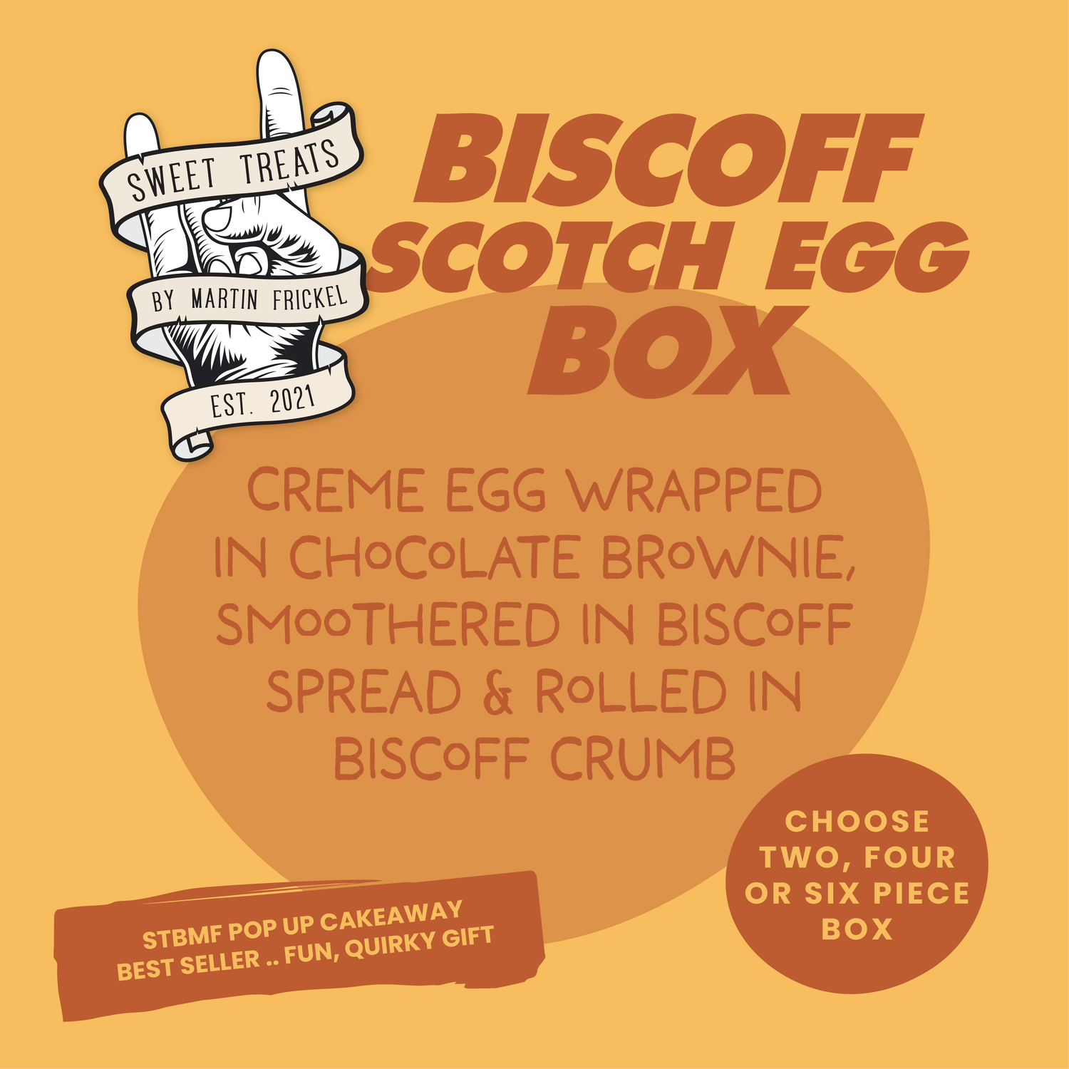 BISCOFF SCOTCH EGG BOX