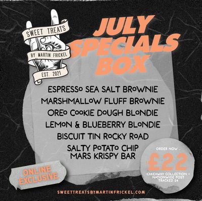 JULY SPECIALS BOX 🔥 JULY SPECIALS BOX 🔥