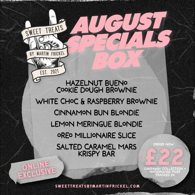 AUGUST SPECIALS BOX ☀️ AUGUST SPECIALS BOX ☀️