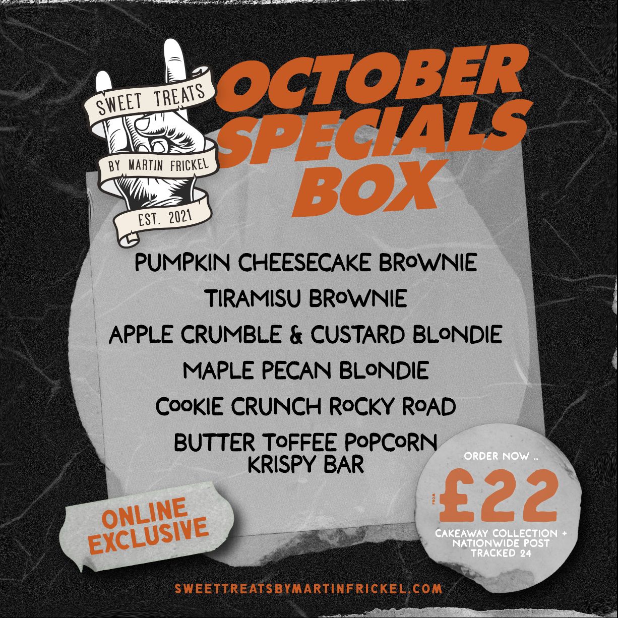 OCTOBER SPECIALS BOX π OCTOBER SPECIALS BOX π