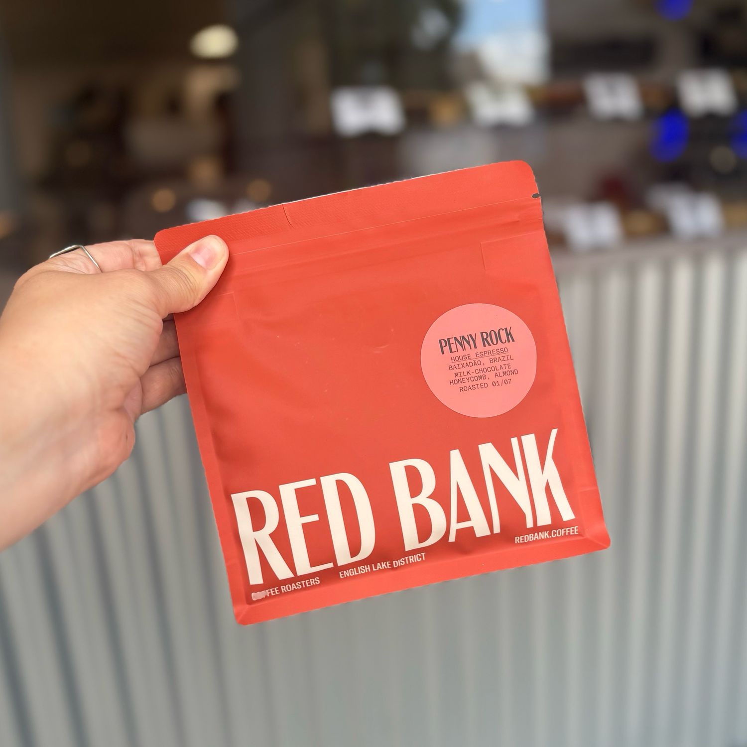 RED BANK PENNY ROCK WHOLE BEANS RED BANK PENNY ROCK WHOLE BEANS
