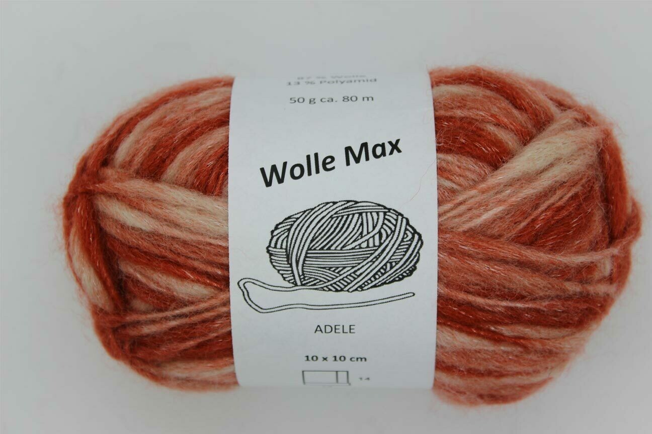 Adele/Auslaufmodell Orange/Beige