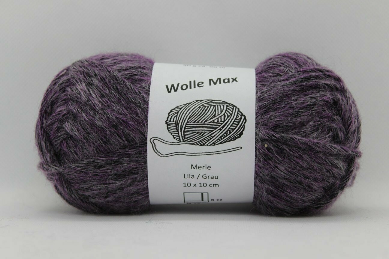 Merle Lila/Grau