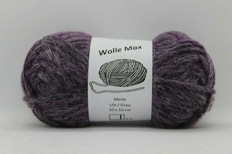 Merle Lila/Grau