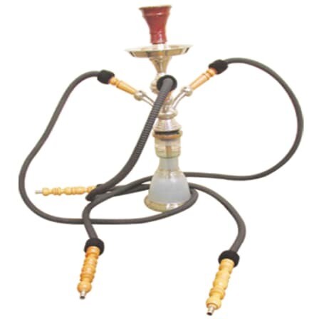 Egyptian 3-Pipe Medium Size Hubbly Bubbly