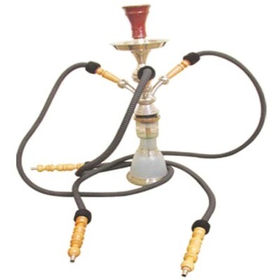 Egyptian 3-Pipe Medium Size Hubbly Bubbly